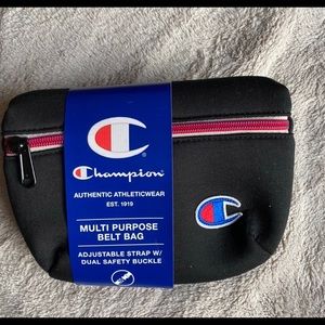 Champion black Fannypack Bag 🍒